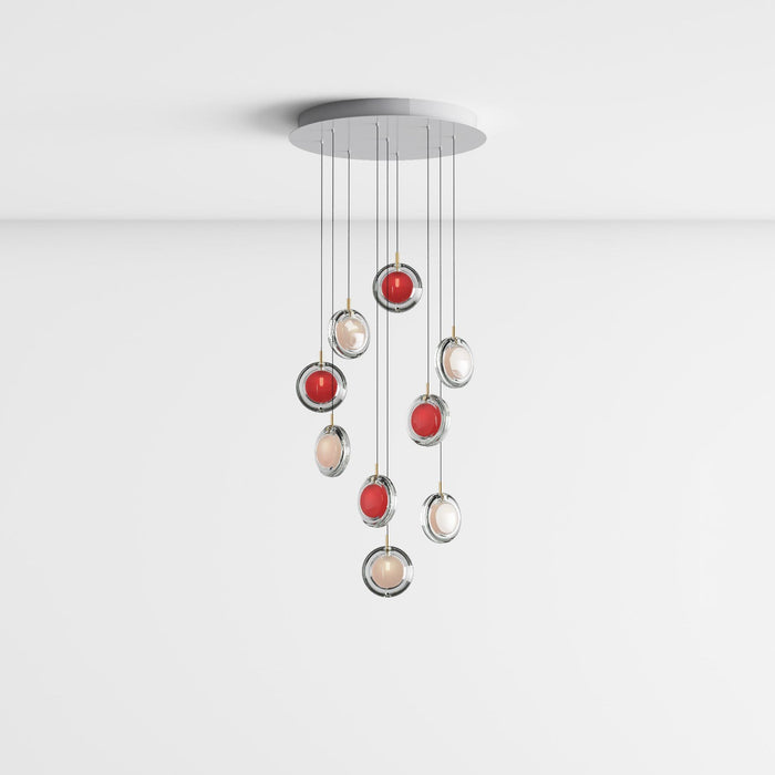 Lens Round Chandelier - Vakkerlight