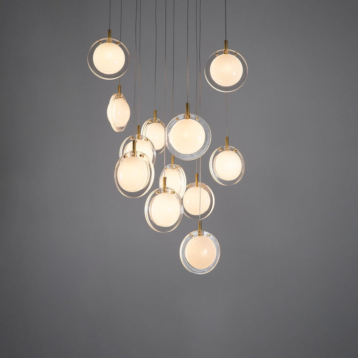 Lens Round Chandelier - Vakkerlight