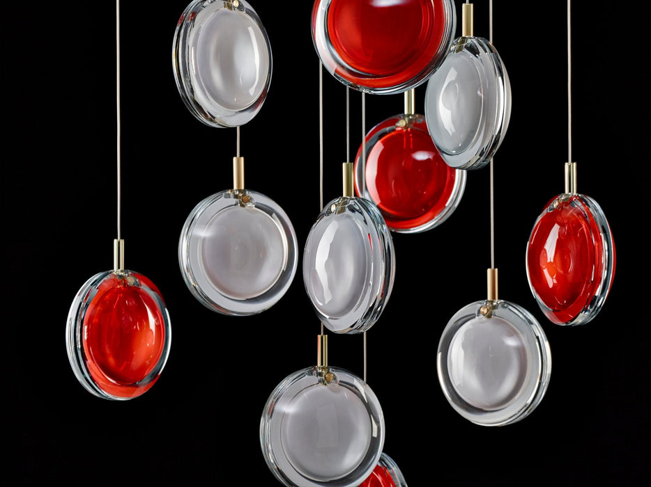 Lens Round Chandelier - Vakkerlight