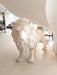 Leo Lion Sculpture Floor Lamp - DWHOME
