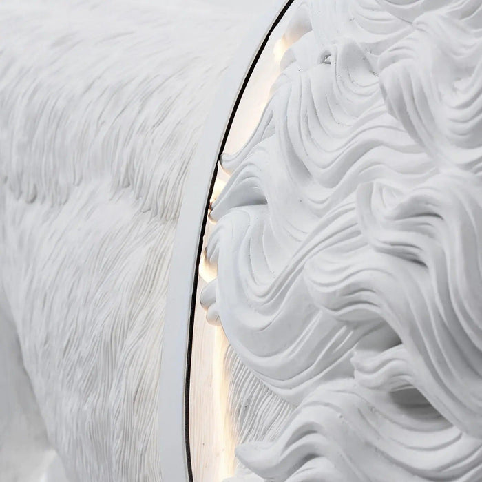 Leo Lion Sculpture Floor Lamp - DWHOME