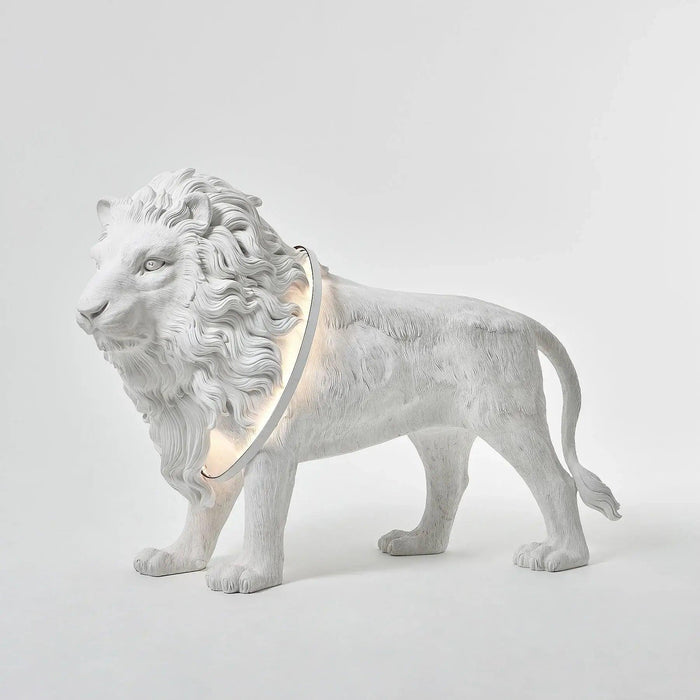Leo Lion Sculpture Floor Lamp - DWHOME