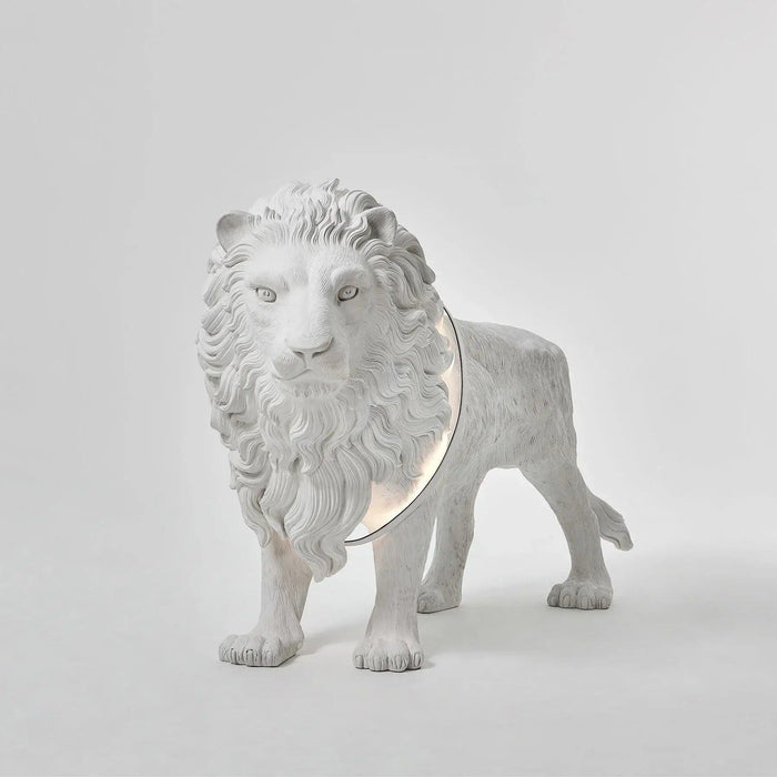 Leo Lion Sculpture Floor Lamp - DWHOME