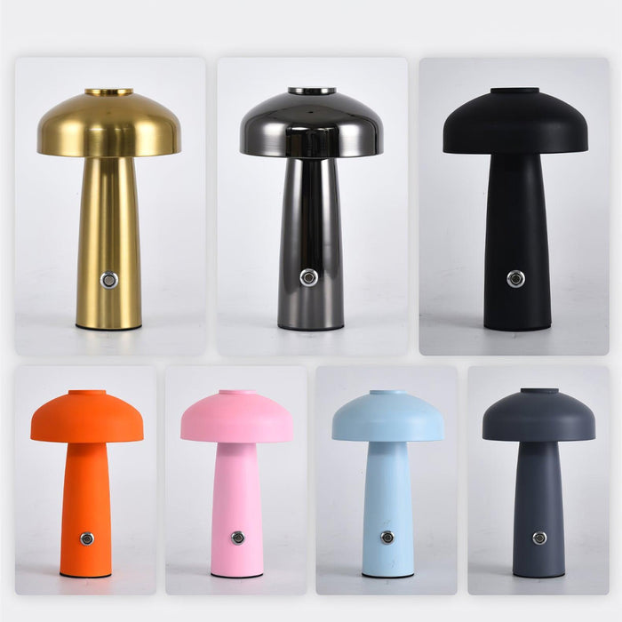 Leon Mushroom Built-in Battery Table Lamp - DWHOME