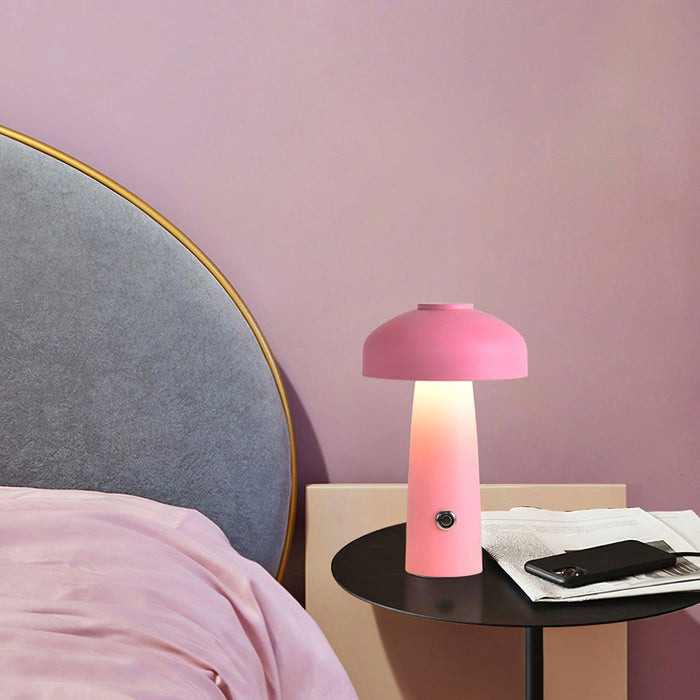 Leon Mushroom Built-in Battery Table Lamp - DWHOME