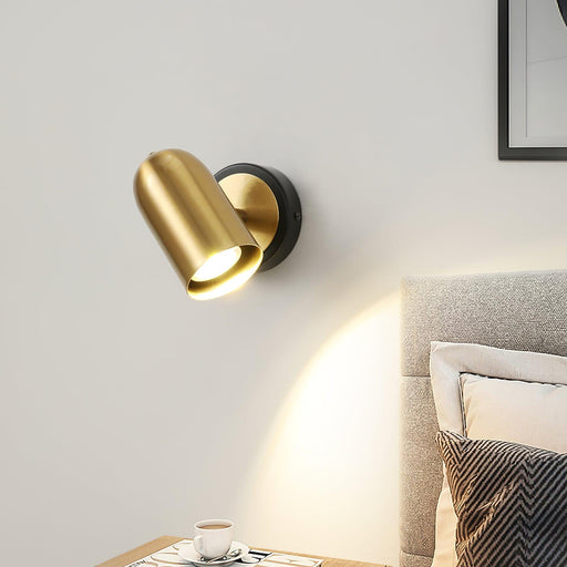 Leonardo Gold Wall Lamp-DWHOME