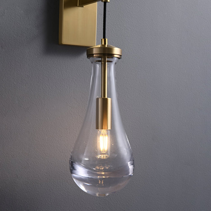 Leontine Glass Wall Lamp - Vakkerlight