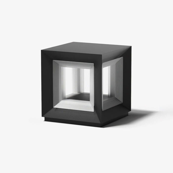 Light Cube Outdoor Post Light-DWHOME