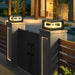 Light Cube Outdoor Post Light-DWHOME