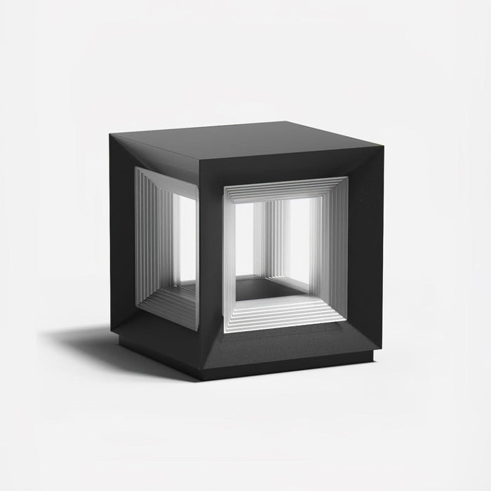 Light Cube Outdoor Post Light-DWHOME