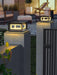 Light Cube Outdoor Post Light-DWHOME
