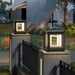 Light Cube Outdoor Post Light-DWHOME