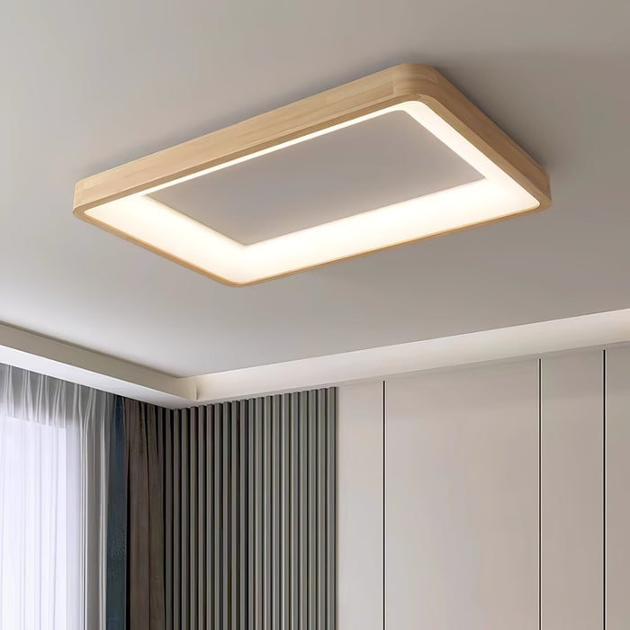 Ligna Square Ceiling Light - Vakkerlight