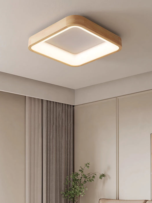 Ligna Square Ceiling Light - Vakkerlight