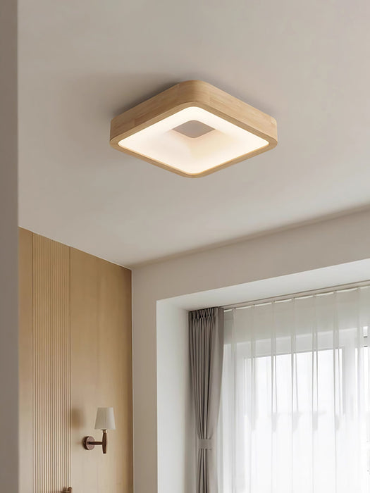 Ligna Square Ceiling Light - Vakkerlight