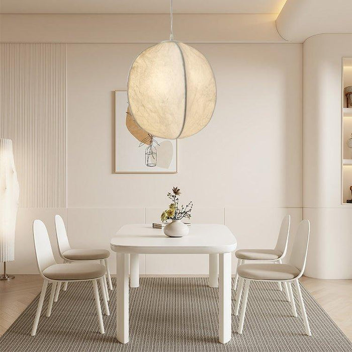 Lilian Silk Sphere Pendant Lamp-DWHOME