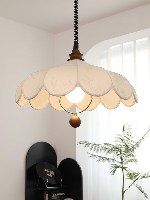 Lily Fabric Pendant Lamp-DWHOME