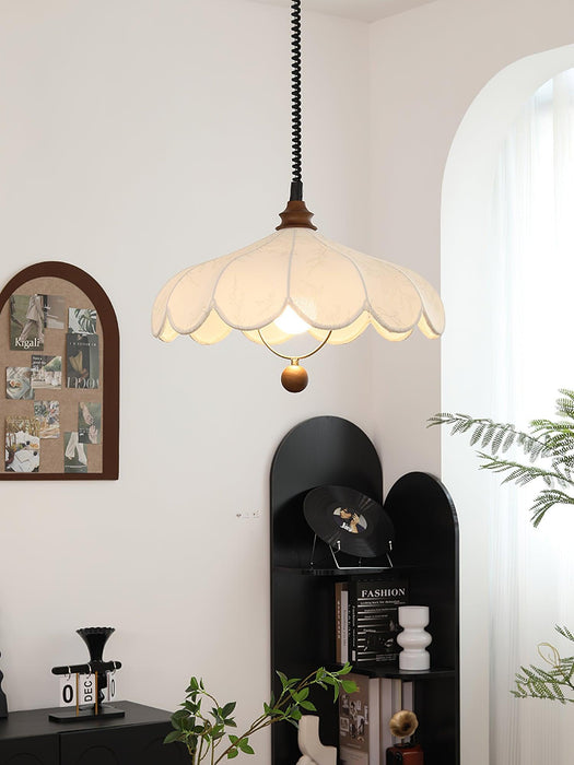 Lily Fabric Pendant Lamp-DWHOME