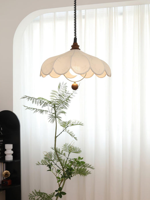 Lily Fabric Pendant Lamp-DWHOME