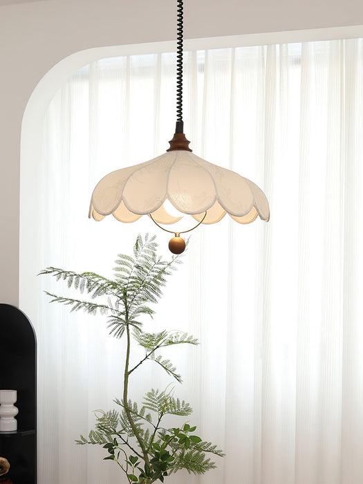 Lily Fabric Pendant Lamp-DWHOME