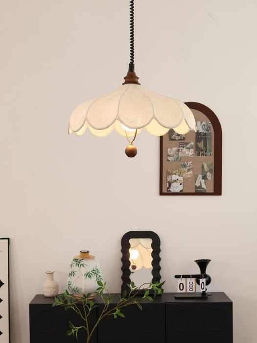 Lily Fabric Pendant Lamp-DWHOME