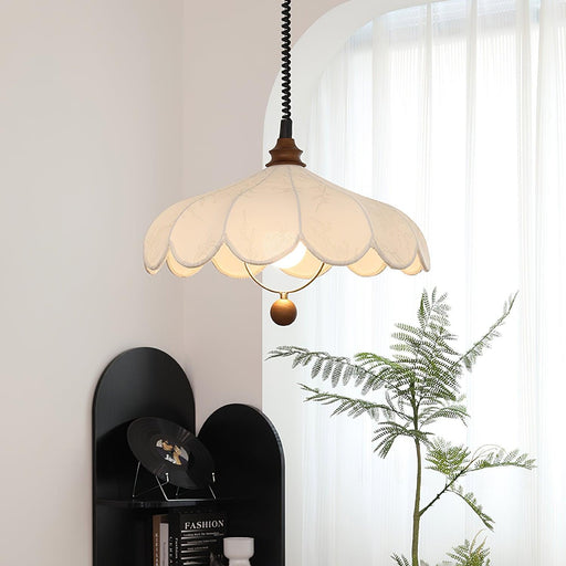 Lily Fabric Pendant Lamp-DWHOME