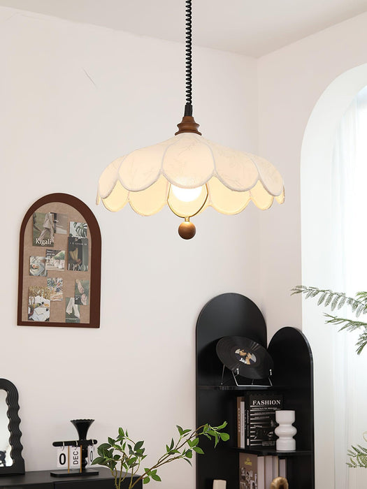 Lily Fabric Pendant Lamp-DWHOME