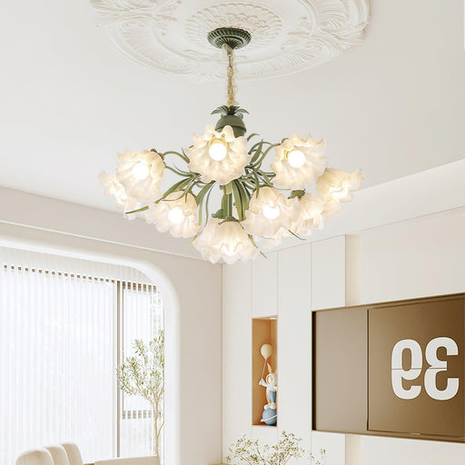 Lily of the Valley Flower Chandelier-DWHOME
