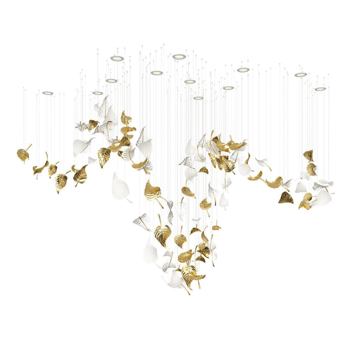 Linden Leaves Chandelier - DWHOME