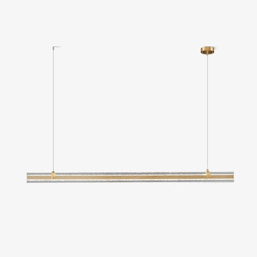 Linear Ribbon Island Pendant Light-DWHOME