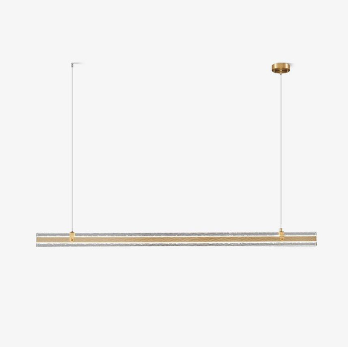 Linear Ribbon Island Pendant Light-DWHOME