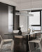 Linear Ribbon Island Pendant Light-DWHOME