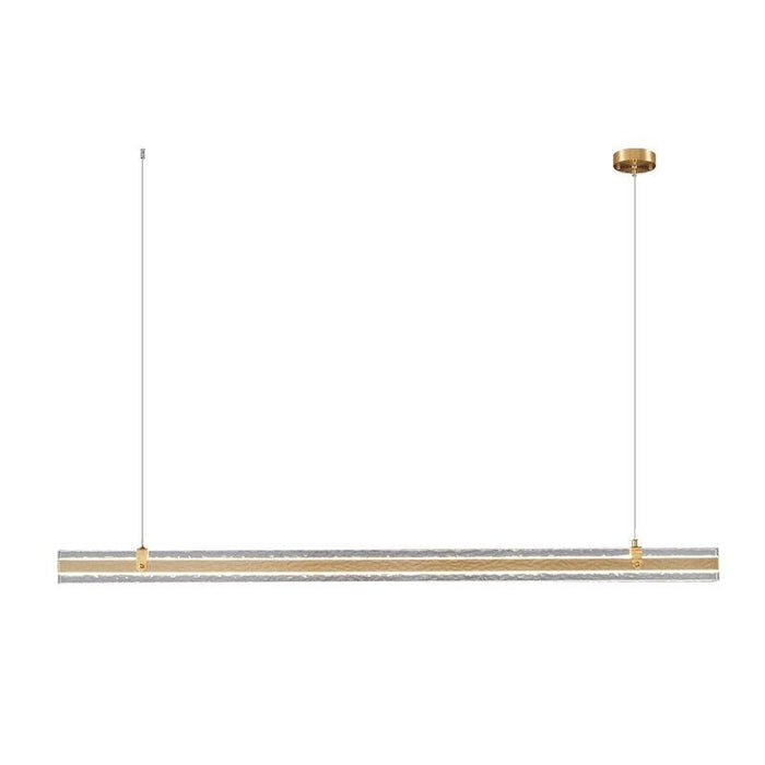 Linear Ribbon Island Pendant Light-DWHOME