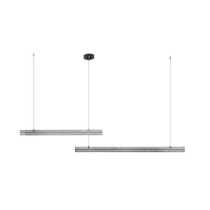 Linear Ribbon Island Pendant Light-DWHOME