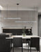 Linear Ribbon Island Pendant Light-DWHOME