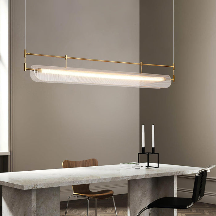 Linear Strip Chandelier-DWHOME