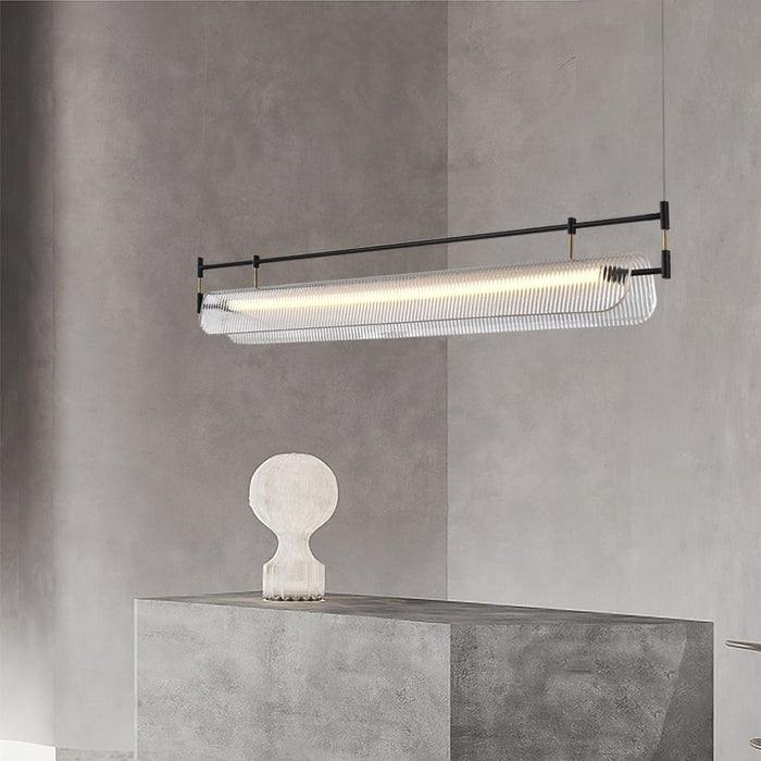 Linear Strip Chandelier-DWHOME