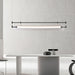 Linear Strip Chandelier-DWHOME