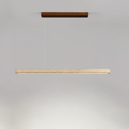 Linear Travertine Pendant Lamp-DWHOME