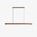 Linear Wooden Pendant Light-DWHOME