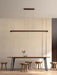 Linear Wooden Pendant Light-DWHOME