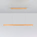 Linear Wooden Pendant Light-DWHOME
