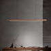 Linear Wooden Pendant Light-DWHOME