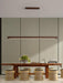 Linear Wooden Pendant Light-DWHOME