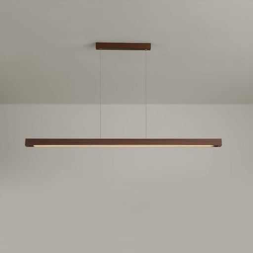 Linear Wooden Pendant Light-DWHOME