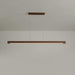 Linear Wooden Pendant Light-DWHOME