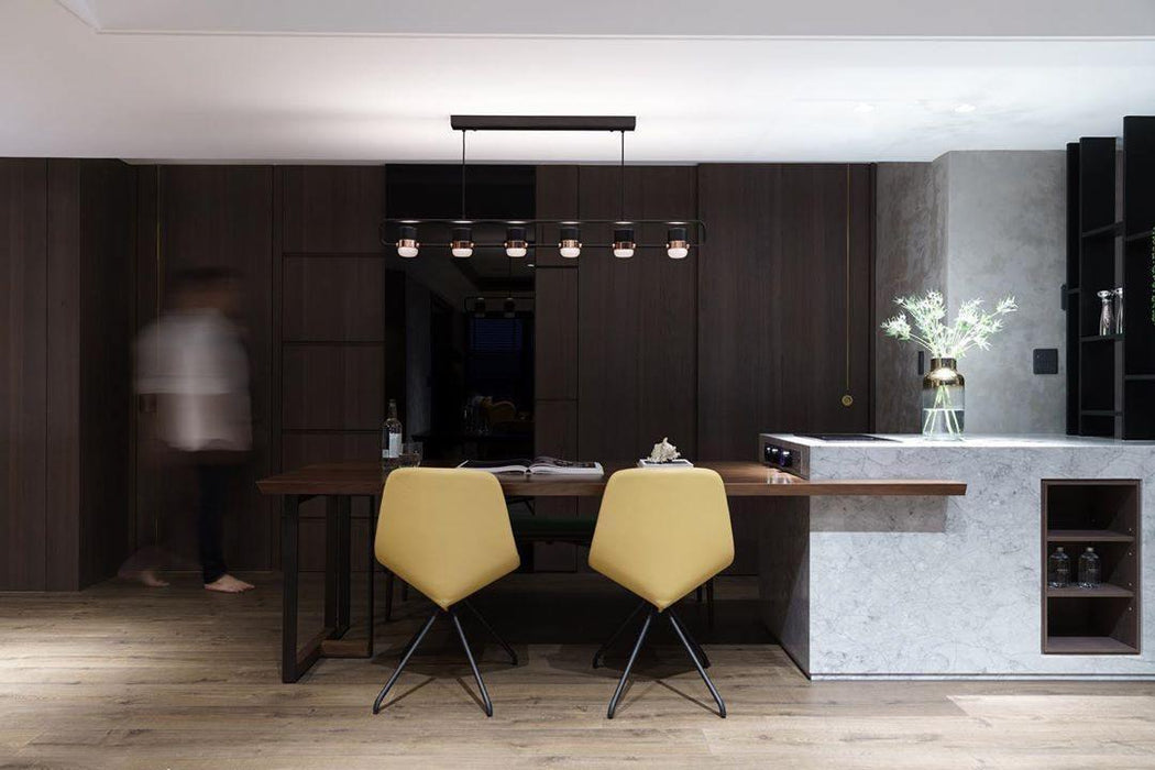 Adjustable Glass Pendant Light - DWHOME