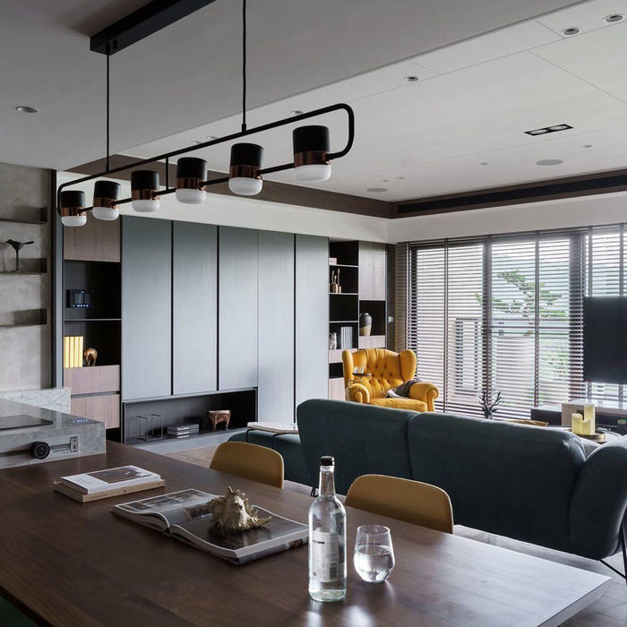 Adjustable Glass Pendant Light - DWHOME