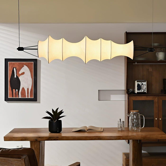 Linna Silk Pendant Lamp-DWHOME