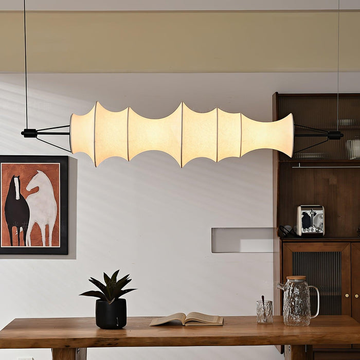Linna Silk Pendant Lamp-DWHOME